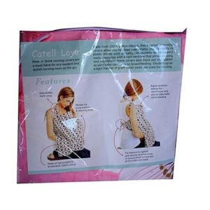 Breastfeeding Cover with a Carrier Pouch