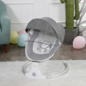Electric baby swing cot crib