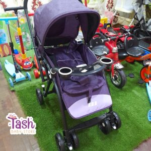NEW Portable Stroller with Reversible Handle-purple