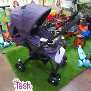 NEW Portable Stroller with Reversible Handle-purple