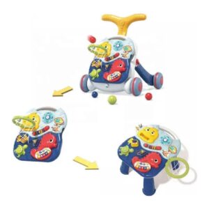 3-In-1 Play & Grow height adjustable baby Walker, Activity & Hanging Play Table Age- 9 Months & Above