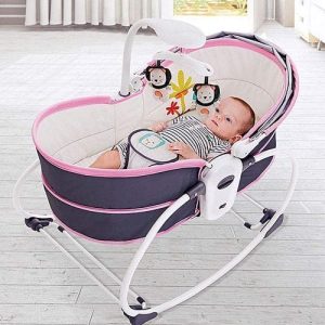 5-in-1 Bouncer Chair Multifunction Adjustable Music (0-36months)