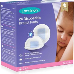 Stay dry Lansinoh disposable breastpads 24 pcs