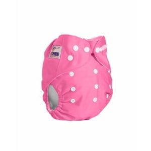 Washable Baby Diaper with 3 Insert-pink