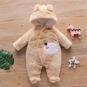 Unique Cozy Unisex Warm Heavy Baby Romper (0-3M)