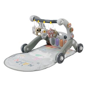 5 in 1 Baby push Walker Convert Baby Activity Gym Multi-function Infant Piano play mat( ideal from newborn to 18 months)