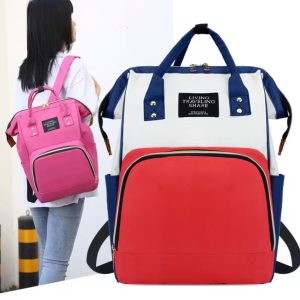 Portable Baby Diaper bag Backpack for Travel