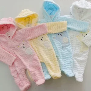Fleece baby rompers(0-12 months)