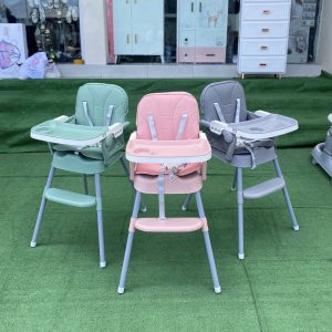 Multi-Functional Baby Feeding chair/ high Chair, adjustable height and foldable