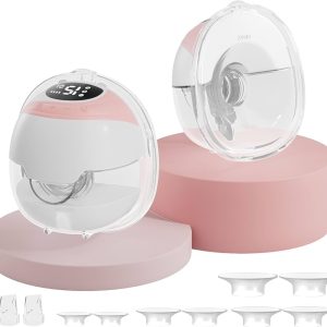 Wearable Electric Breast Pump with hospital grade suction , USB-Chargeable