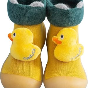 Unique Anti-slip Rubber Sole Toddler Shoe Socks