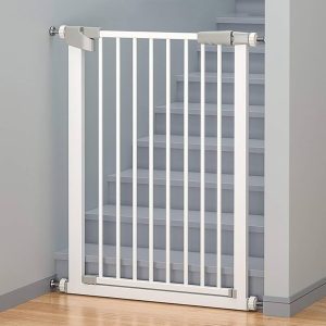 Safety 1st No-Drill Extendable Safety Gate for Babies and Pets – Adjustable Doorway and Stair Barrier, Easy Installation, Durable Childproof Fence
