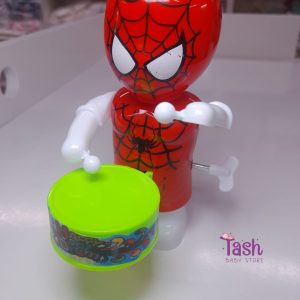 Spiderman and drum toy